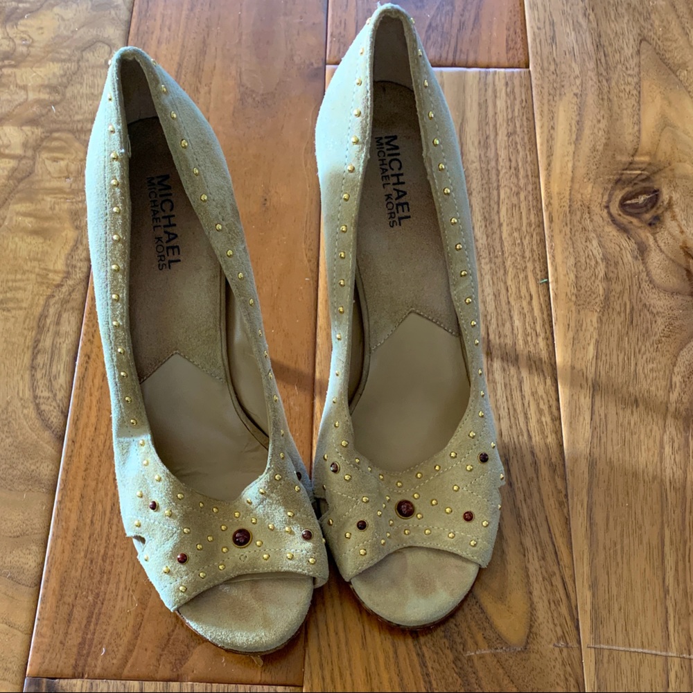 Michael Kors Suede Heels